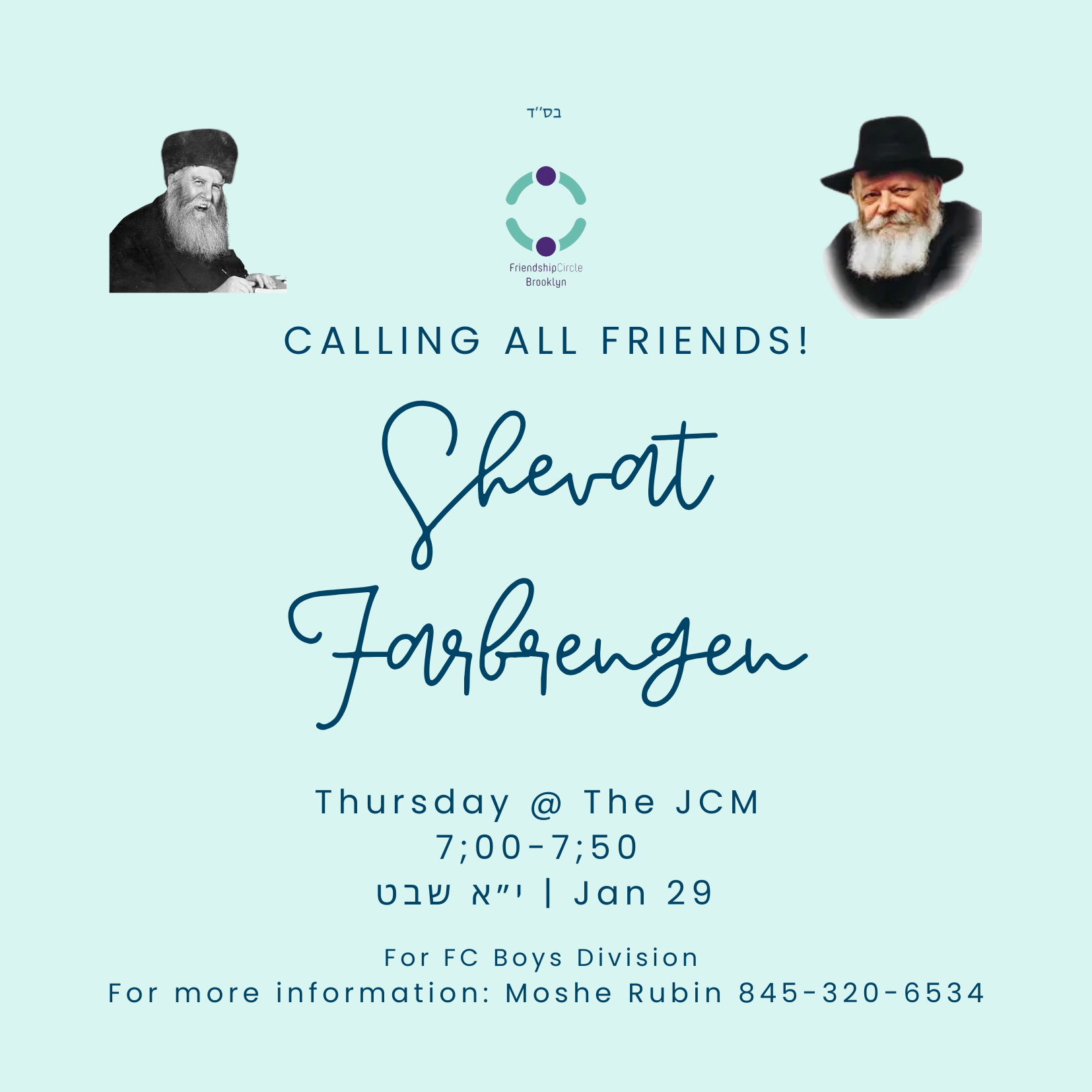 YAD Boys Shevat Farbrengen