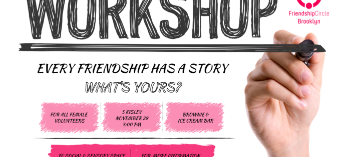 Volunteer Workshop – Every Friendship Has a Story