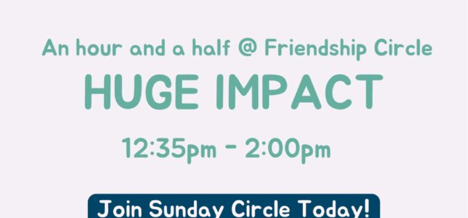 Sunday Circle Afternoon Program – Volunteer Registration
